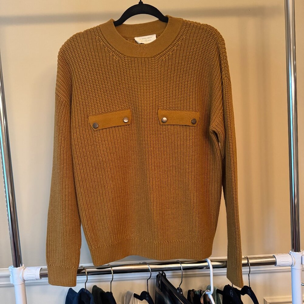 Sézane Caleb Jumper in Gold